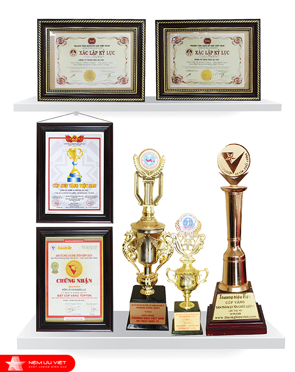 Giới thiệu chứng nhận Nệm Ưu Việt hàng chất lượng cao
