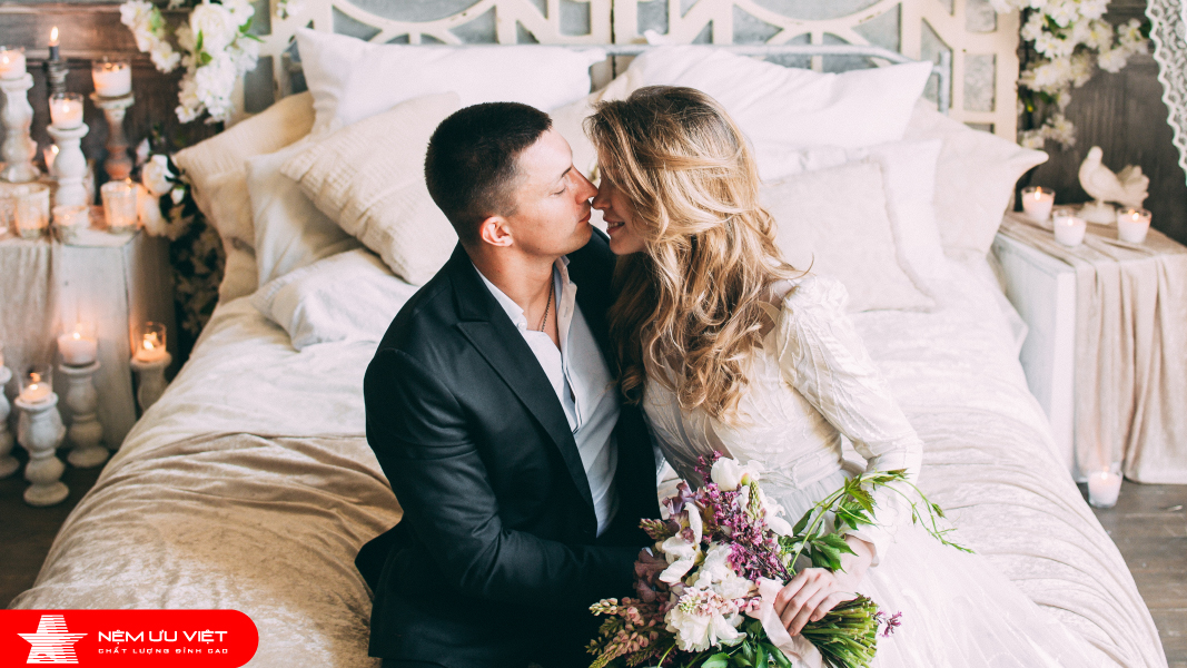 Nệm lò xo túi isabelle Ưu Việt cho mùa cưới, vợ chồng tân hôn