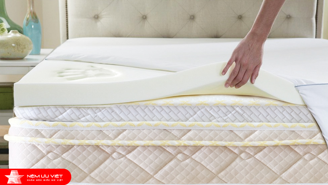 Nệm Ưu Việt - Các loại tấm topper phổ biến trên thị trường